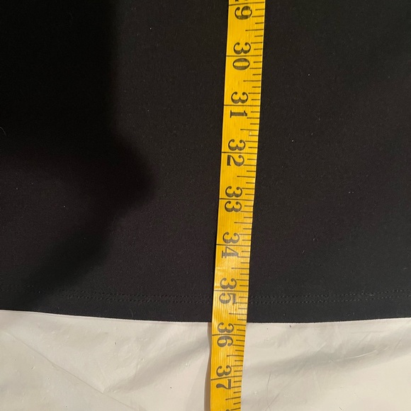 Nina Leonard Black Sheath dress.  Size XL - Picture 12 of 12